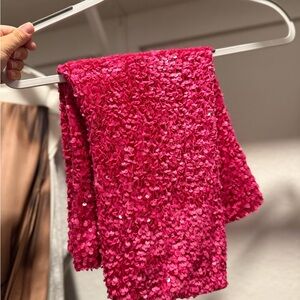 Vibrant Pink Sequin Dress